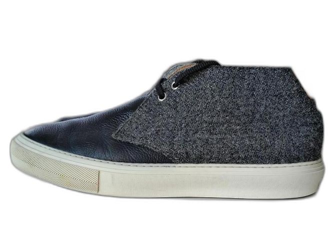 Louis Vuitton TROCADERO HIGHTOP Beige Dark grey