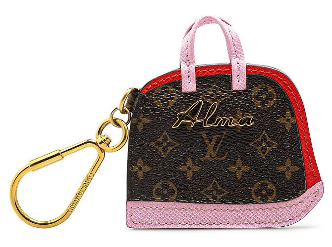 Alma LOUIS VUITTON Purses, wallets & cases T.  Leather Brown