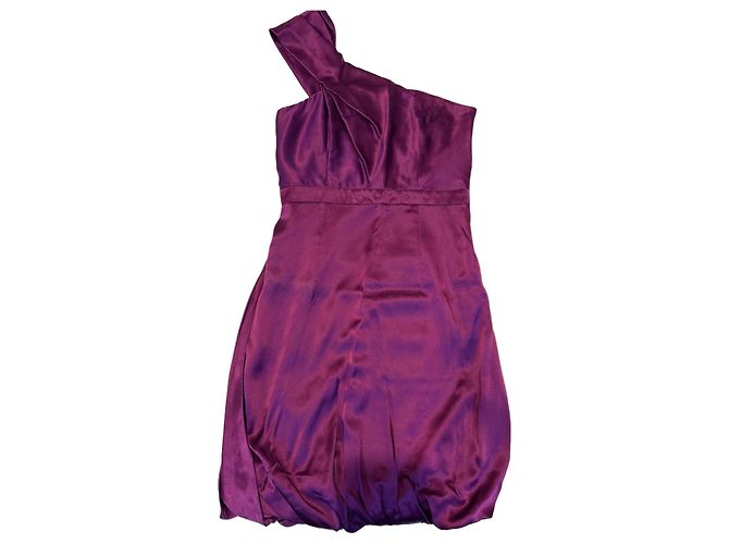 Vestido mini Armani Exchange morado oscuro