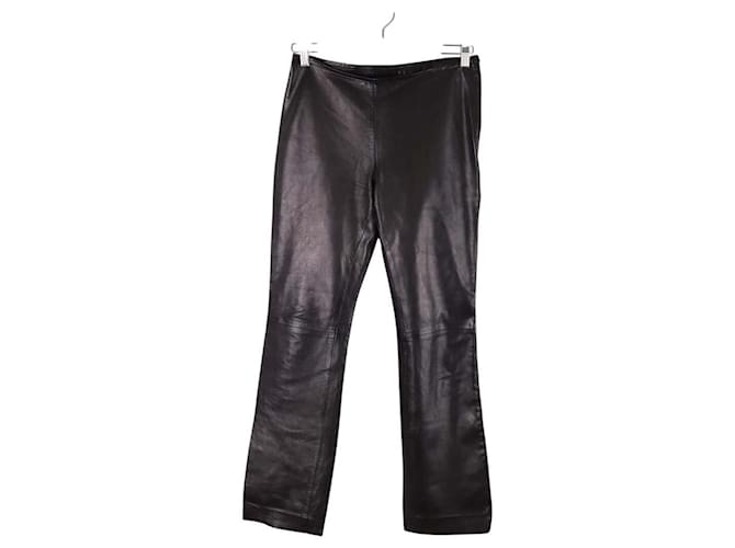 Autre Marque Leather pants Black  ref.1766427
