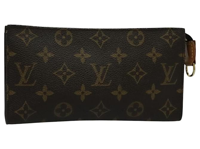 LOUIS VUITTON Monogram Bucket PM Accessory Pouch LV Auth 95649 Cloth  ref.1767908