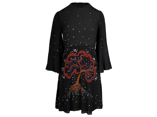 Valentino Garavani Valentino Silk Print Dress - '10s Multiple colors