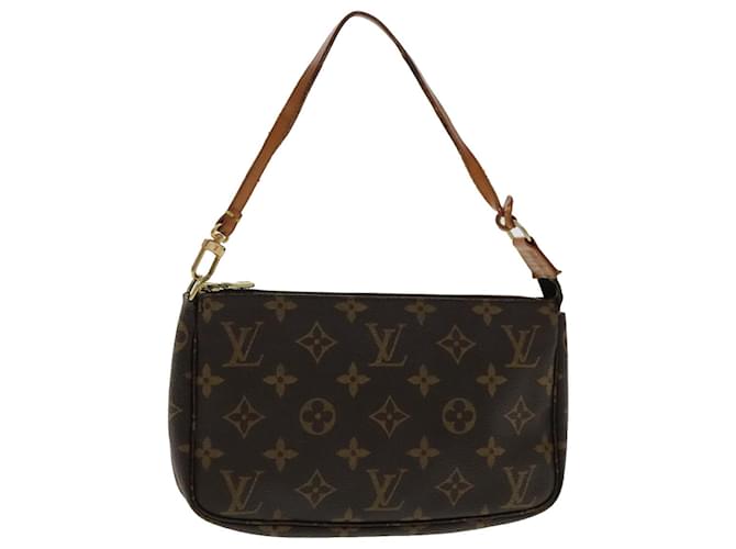 LOUIS VUITTON Pochette Accessoires Monogram Pouch M51980 LV Auth 95703 Monograma Lona  ref.1768743