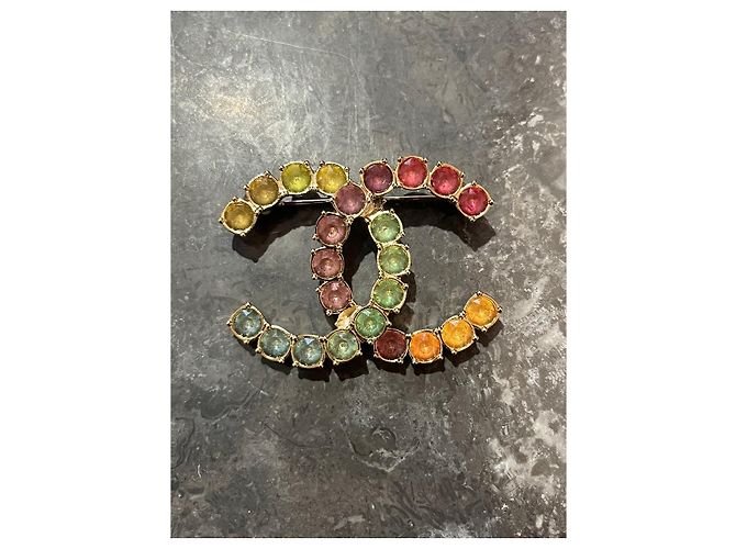 CHANEL Spille e fermagli T. Metallo D'oro