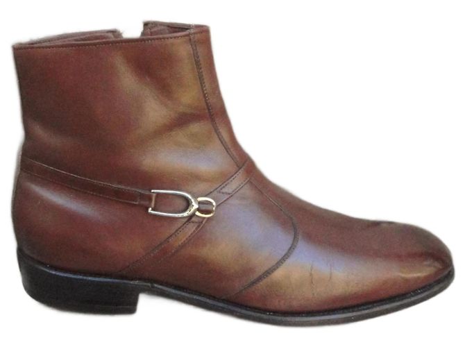 Autre Marque Allen Edmonds Leather Boots Brown