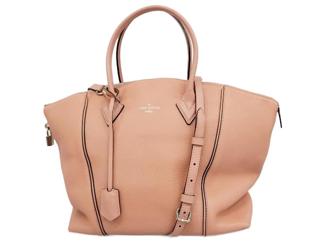 Louis Vuitton Lockit Pink Leather  ref.1769837