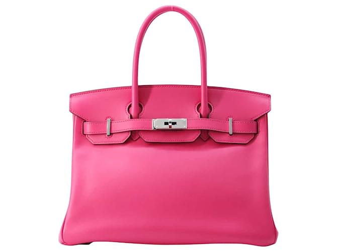 Hermès Birkin 30 Pink Leather  ref.1770859