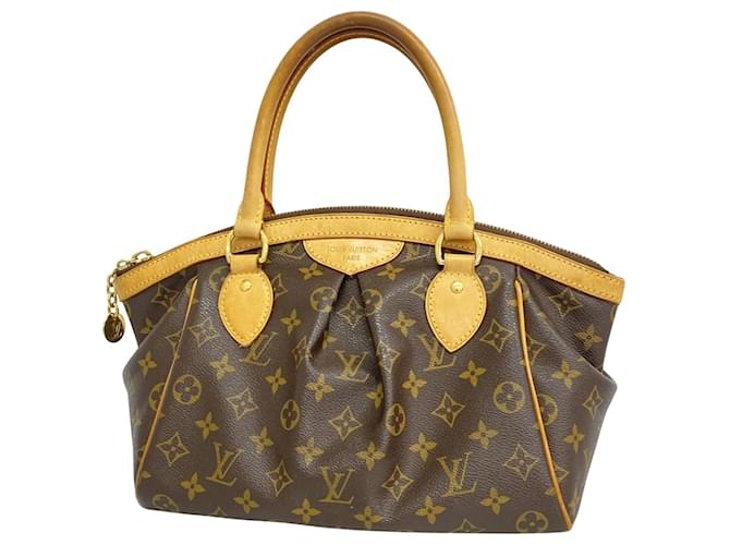 Louis Vuitton Tivoli Brown Cloth  ref.1771015
