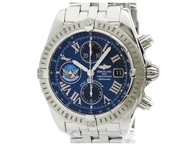 Breitling Chronomat Evolution Blue Impulse Men's Watch  ref.1771133