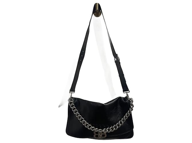 BALENCIAGA Handbags T.  Leather Black  ref.1771528