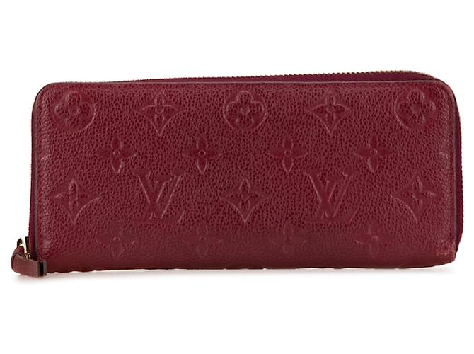Zippy LOUIS VUITTON Purses, wallets & cases T.  Leather Purple  ref.1771715