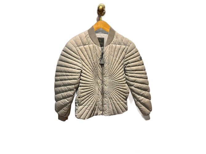 Doudoune Moncler x Rick Owens Beige