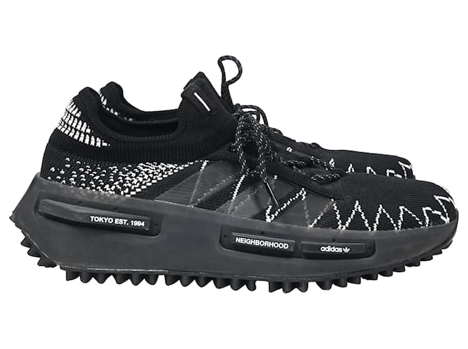 Autre Marque Adidas NMD_S1 Neighborhood Knit Sneakers in Black Synthetic  ref.1773079