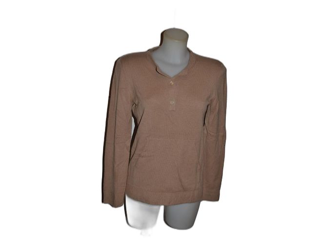Agnona Kaschmir Pullover Braun Größe 42 