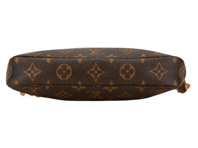 Pochette Accessoire Louis Vuitton Marrom Lona  ref.1775330