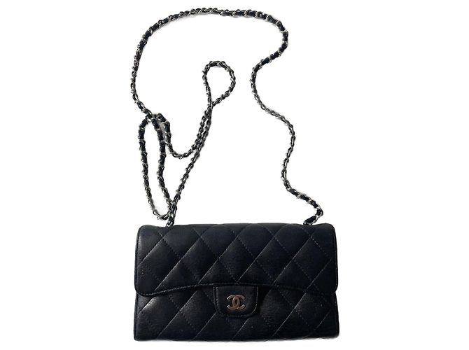 Chanel Bags, wallets, pouches Black Purple