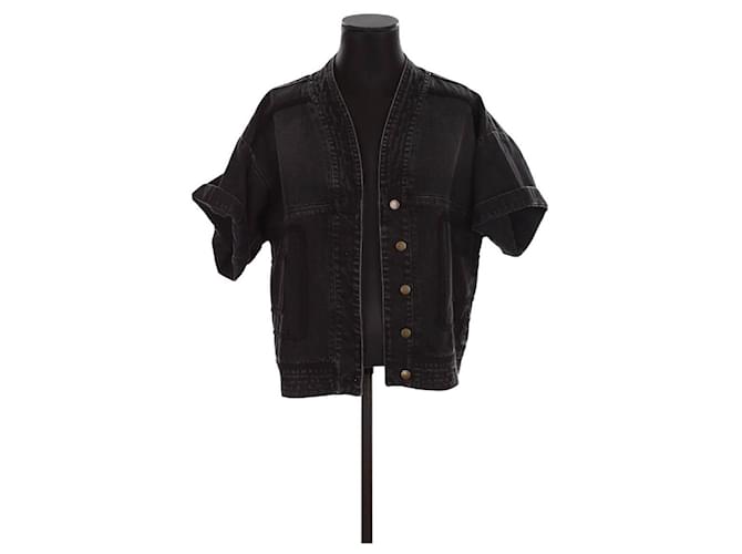 Autre Marque Cotton jacket Black  ref.1775532