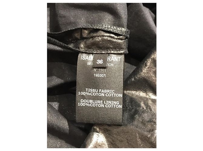 Gonne ISABEL MARANT T.International S Cotone Nero