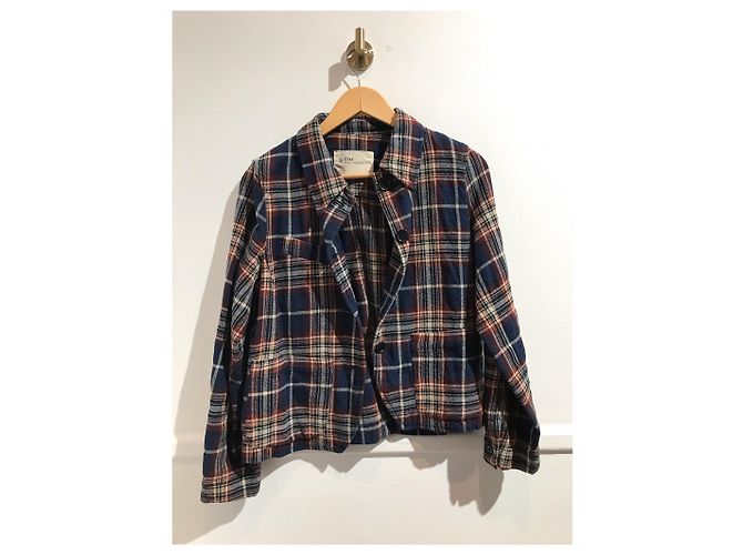 ISABEL MARANT ETOILE Tops T.Internacional M Algodón Azul