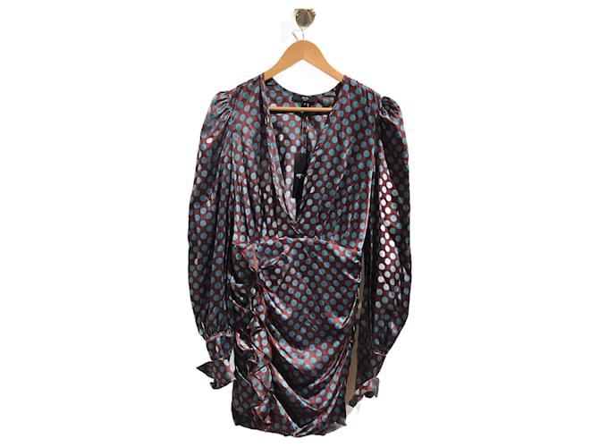 Autre Marque OTHER Dresses T.International S Synthetic Dark red  ref.1775628