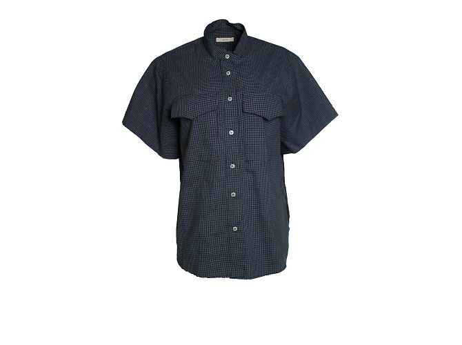 Autre Marque Matin, camicia a maniche corte a quadri Blu