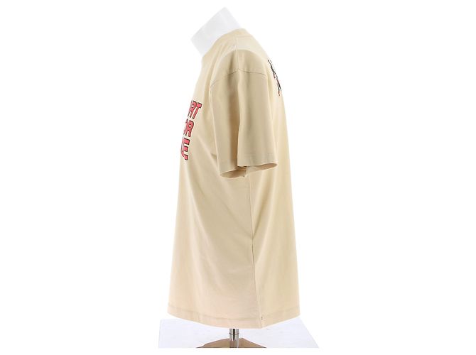 Off White Camisetas Off-White T.International XL Algodón Beige