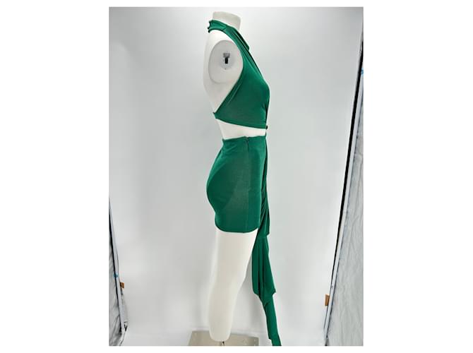 Autre Marque Raisa Vanessa dresses T.FR 38 Polyester Green  ref.1778624