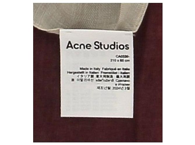 ACNE STUDIOS Cachecóis T. Algodão