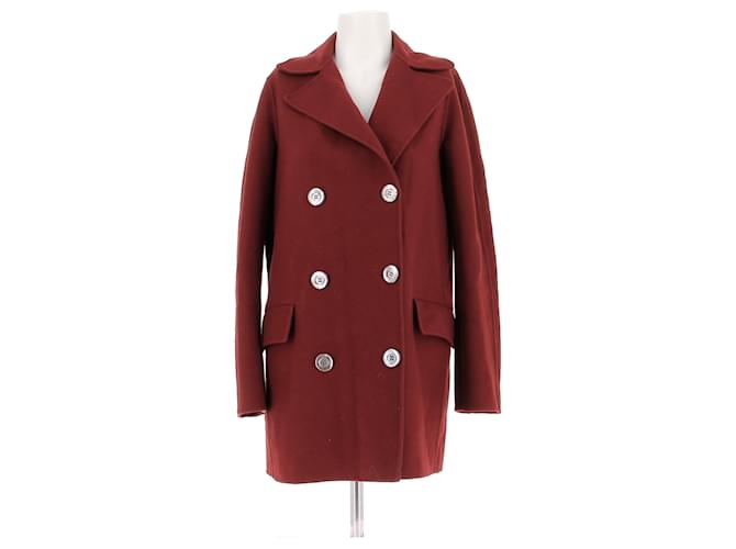 Dior coats T.FR 40 Cashmere Red  ref.1782707