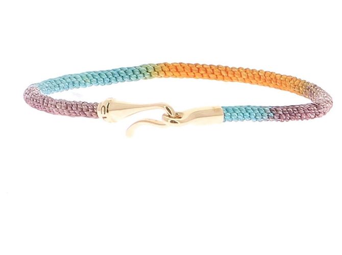 OLE LYNGGAARD Pulseras T.cm 18 Oro Multicolor