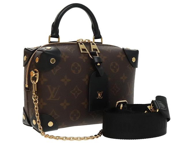 LOUIS VUITTON Monogram Petit Maru Suple Sac à Main 2way M45571 LV Auth 92741S Monogramme