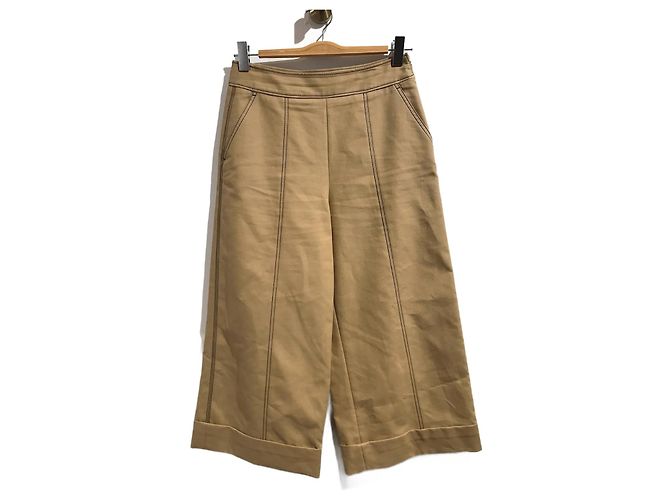 Pantaloni MSGM T.International M Cotone Beige
