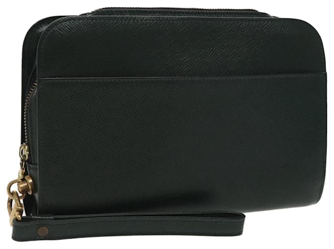 LOUIS VUITTON Taiga Baikal Clutch Bag Epicea M30184 LV Auth 97576 Couro  ref.1785631