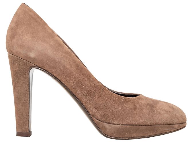 Autre Marque Escarpins en daim Osvaldo Martini Marron