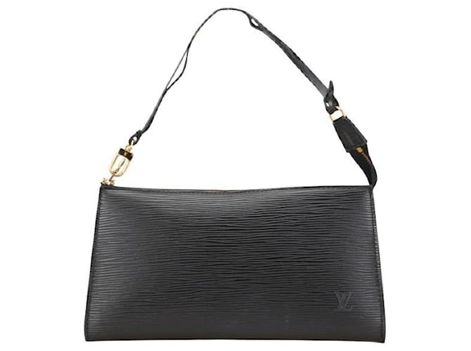 Louis Vuitton Epi Pochette Accessoire Black Leather  ref.1786961