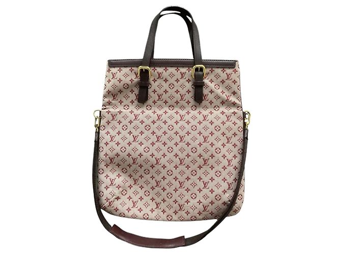 Louis Vuitton Françoise Bolsa Rosa Monogram Canvas