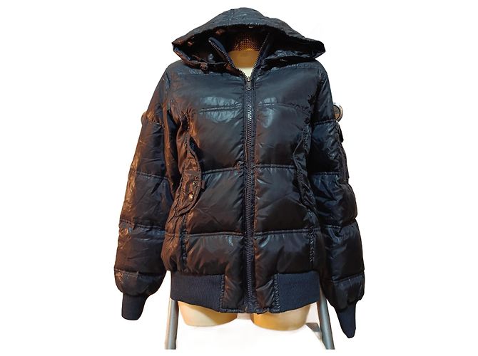 Autre Marque Bomboogie Down Jacket Dark Blue