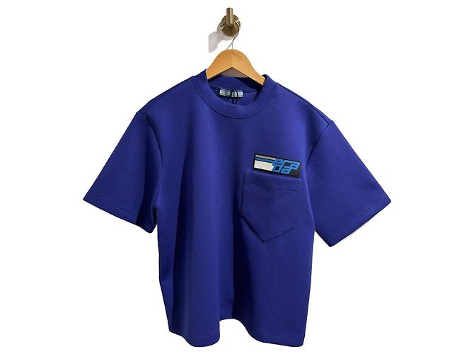 PRADA Tops T.International XS Polyester Blau