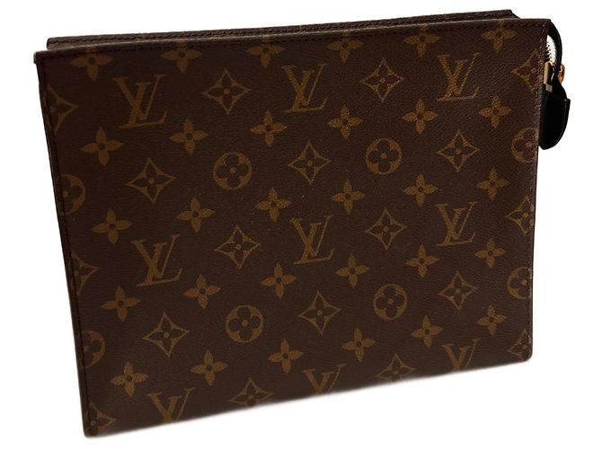 Louis Vuitton Monogram Pouch Tasche aus Leder Monogramm