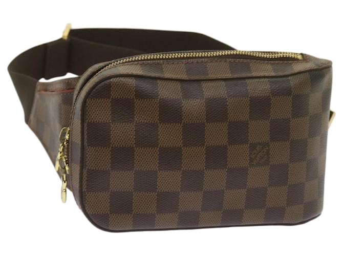 LOUIS VUITTON Damier Ebene Geronimos Shoulder Bag N51994 LV Auth 66696  ref.1788544
