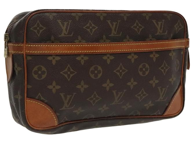 LOUIS VUITTON Clutch Compiegne 28 M51845 Auth LV 97349 Monograma Lona  ref.1788710