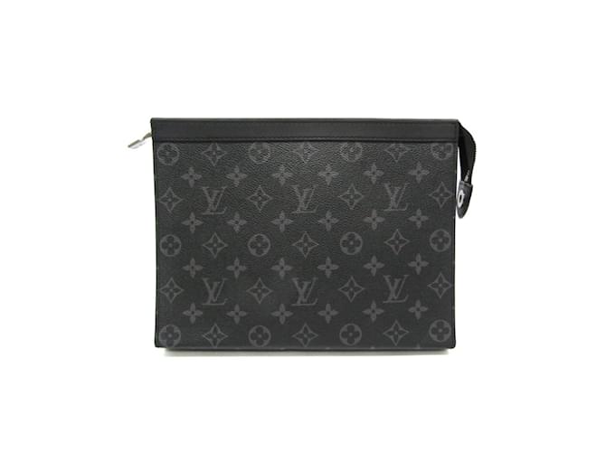 Louis Vuitton Monogram Eclipse Pochette Voyage MM M61692 Clutch Bag Cloth  ref.1789133