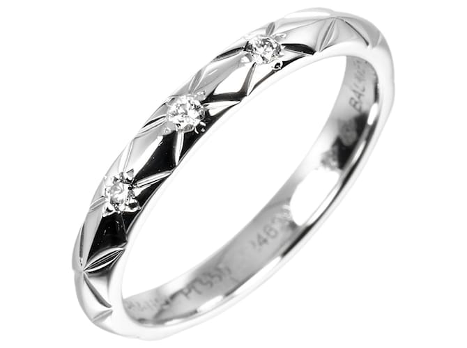 Chanel Coco Crush Platinum Diamond Band Ring  ref.1789807