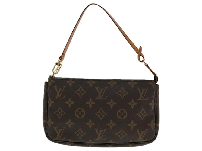 Louis Vuitton Pochette Accessoire Brown Cloth  ref.1790244