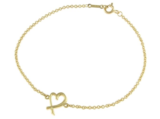 Coração amoroso Tiffany & Co Dourado Ouro amarelo  ref.1790572