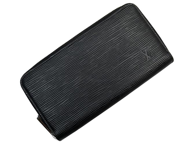 Louis Vuitton Epi Leather Long Wallet Black  ref.1790727