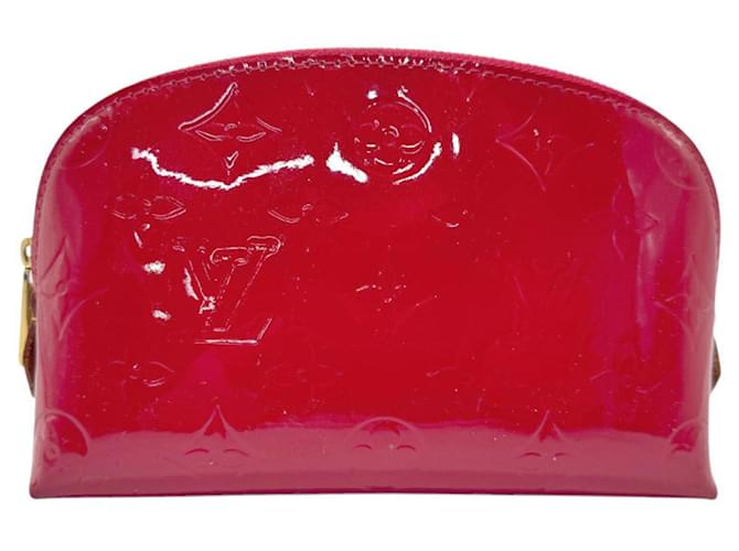 Louis Vuitton Monogram Vernis Pochette Pink Patent leather  ref.1790874