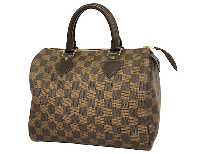 Louis Vuitton Speedy 25 Brown Cloth  ref.1791597