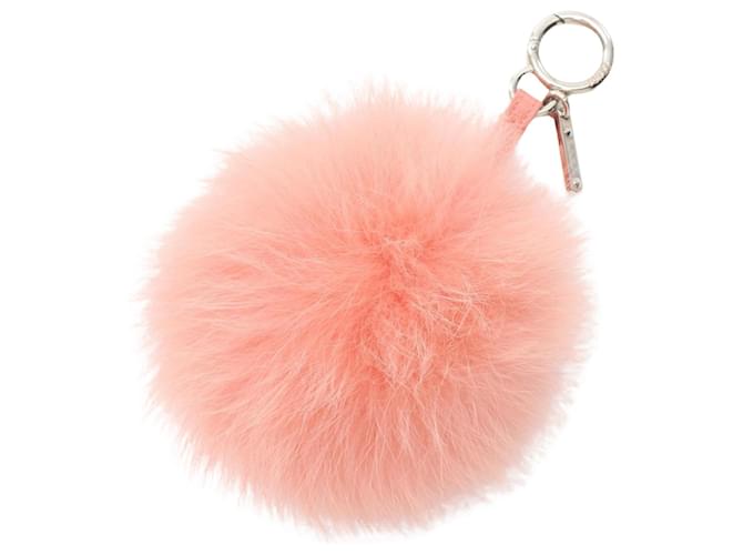 Fendi Bag bugs Pink Fur  ref.1791852