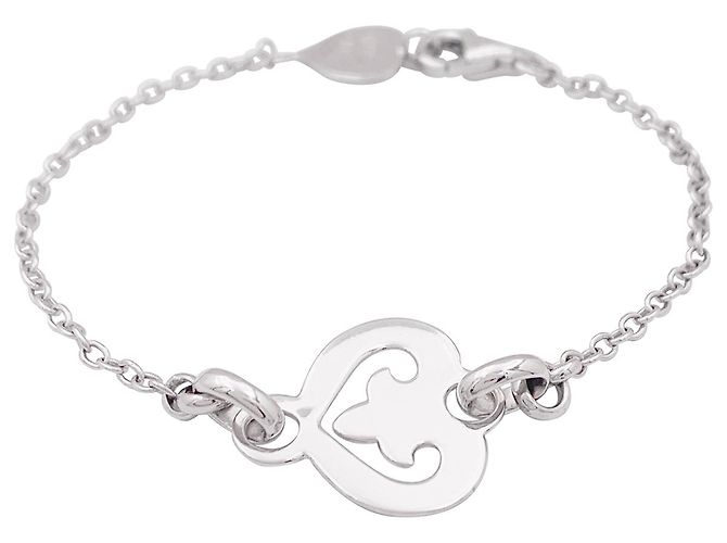 O.J. Perrin Armband, "Legenden", Weißgold